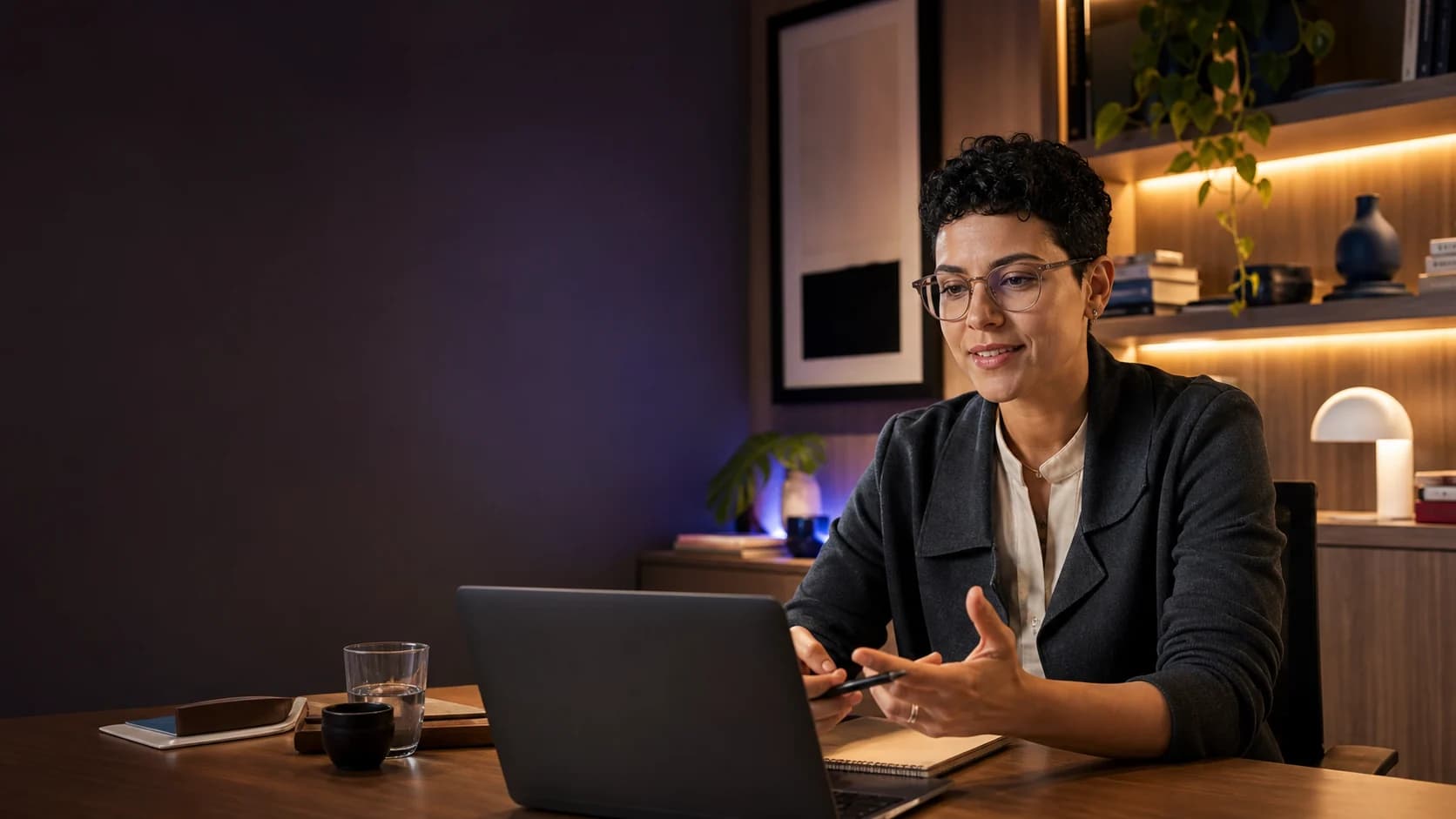 Ambiente contemporâneo e acolhedor para o trabalho em saúde mental